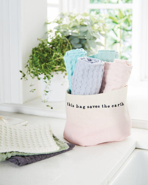Blue Large Dish Cloth 2 Pack