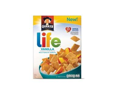 Quaker Pumpkin Spice or Vanilla Life Cereal