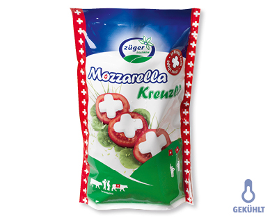 ZÜGER Mozzarella-Kreuze