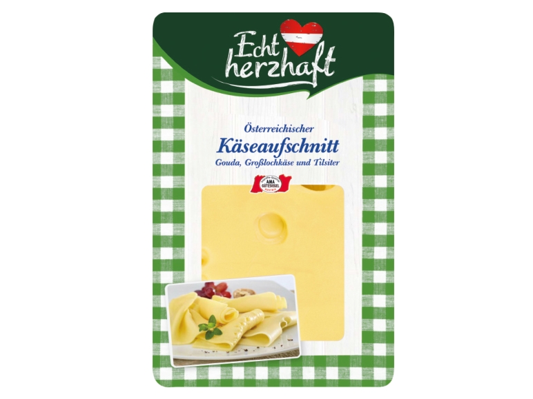 ECHT HERZHAFT Käseaufschnitt