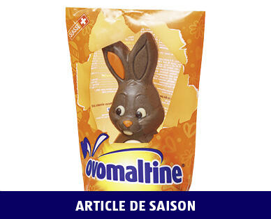 OVOMALTINE 
 LAPIN DE PÂQUES OVOMALTINE 70 G