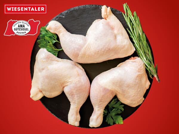 Frische Maishendl Keulen