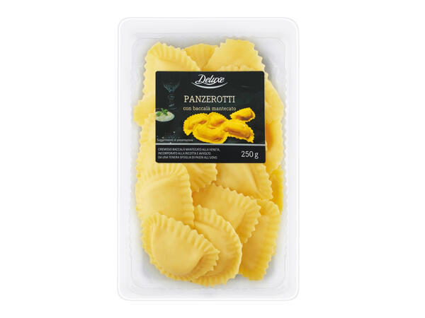 Panzerotti with whipped codfish