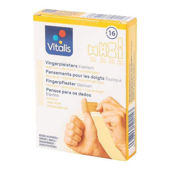 VITALIS(R) 				Pansements pour doigts, 16 pcs