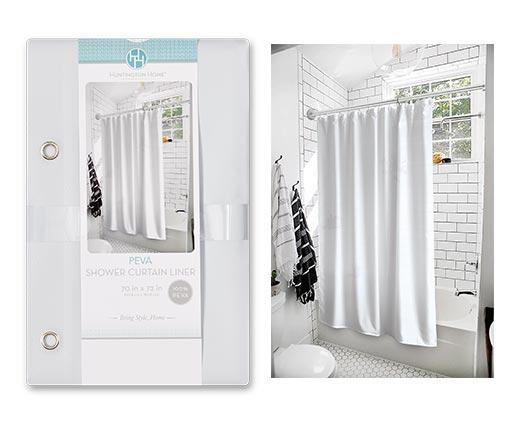 Huntington Home Shower Curtain Liner