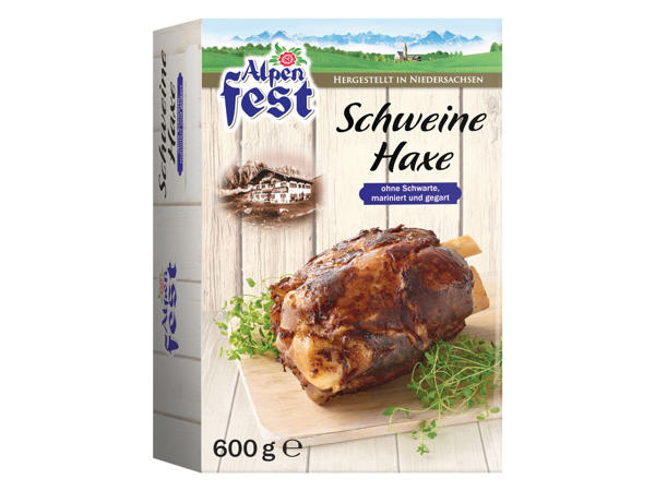 ALPENFEST Schweinehaxe