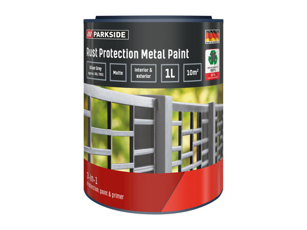 Parkside 1L Rust Protection Metal Paint