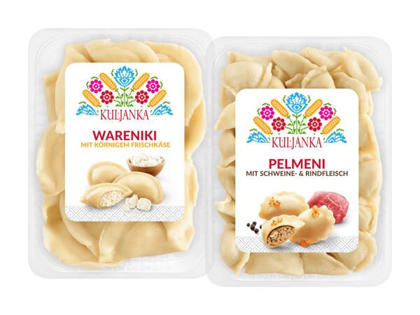 Wareniki oder Pelmeni