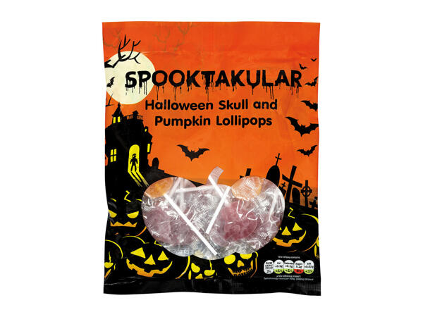 Skull & Pumpkin Lollipops