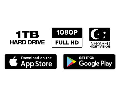 8 Channel 1080P Security Camera System