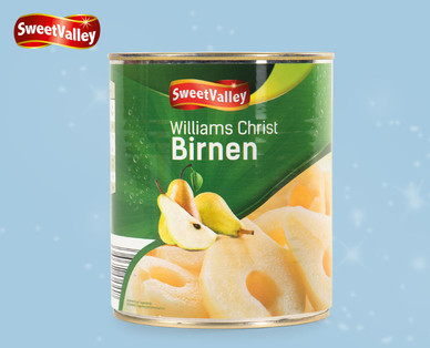 SWEET VALLEY Williams-Christ-Birnen