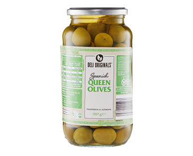 Deli Originals Whole Queen Olives Medley 907g