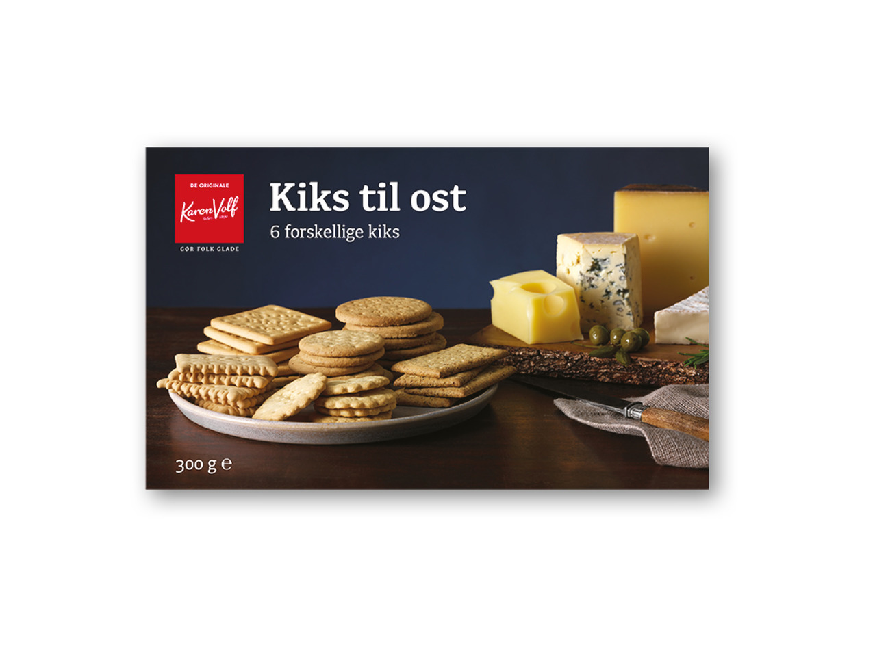 KAREN VOLF Kiks til ost