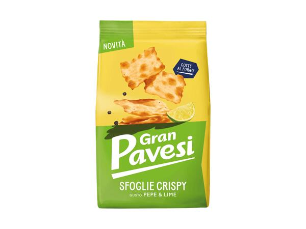Sfoglie Crispy poivre et citron vert Gran Pavesi