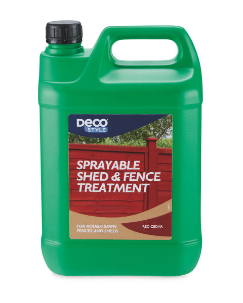 Deco Style Red Spray Fence Treatment