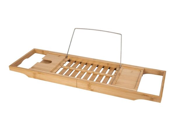 Livarno Home Bamboo Bath Mat/​Bath Tray