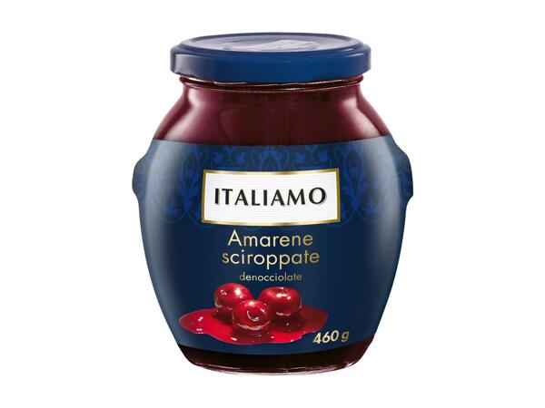 Black Cherries In Syrup