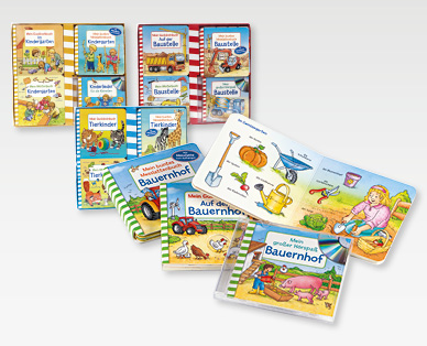 Babybücher-Set, 4-teilig
