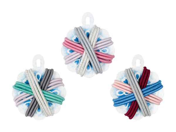 Élastiques à cheveux, lot de 12