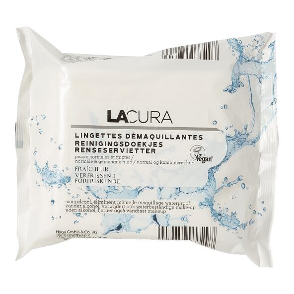 LACURA(R) 				Abschminktücher, 25 St.