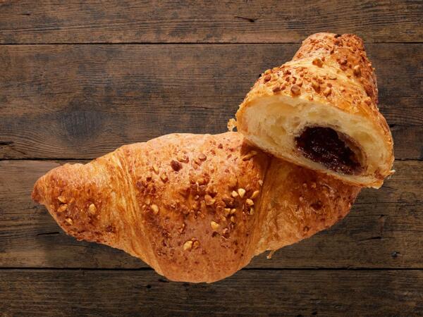 Croissant fourré au praliné noisette