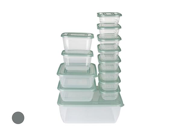 Set de boîtes de conservation, 13 pièces