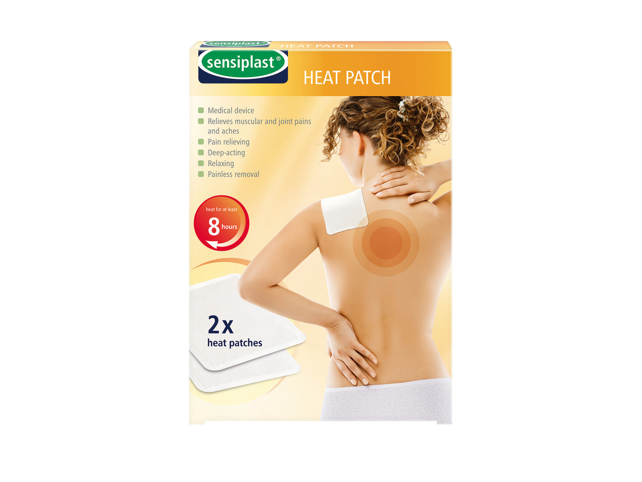 SENSIPLAST(R) Varmeplaster/-omslag