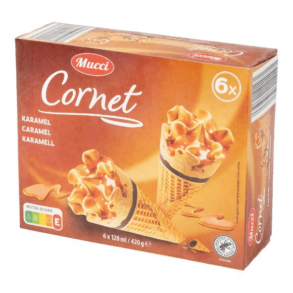 MUCCI(R) Cornets glacés, 6 pcs