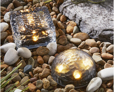Solar LED Glass Brick
