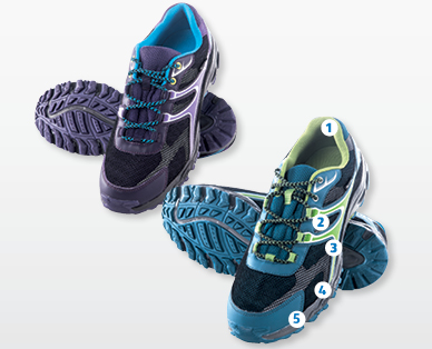 Scarpe da trail running performance da donna/uomo INOC