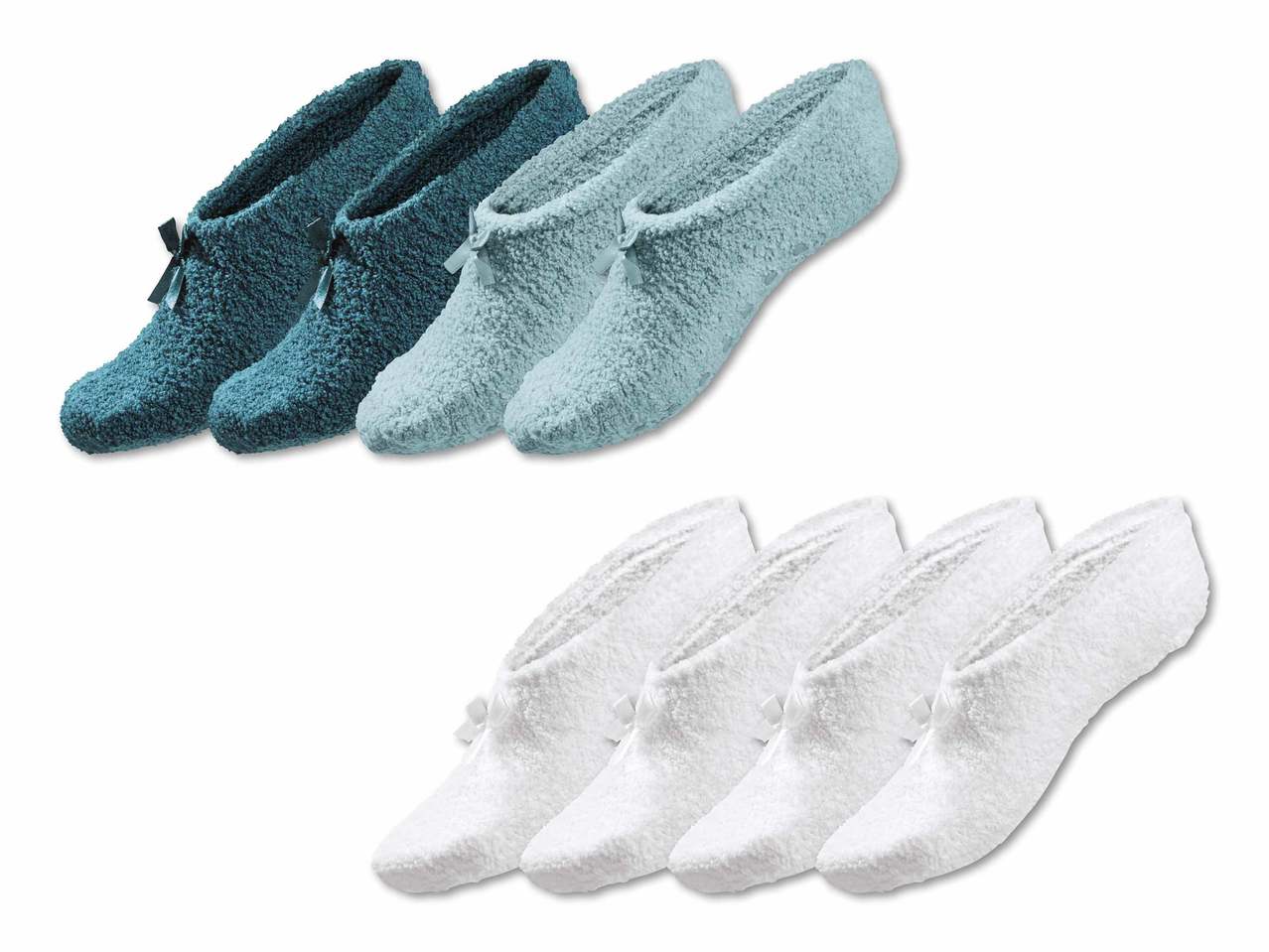 Chaussons ballerines, 2 paires1
