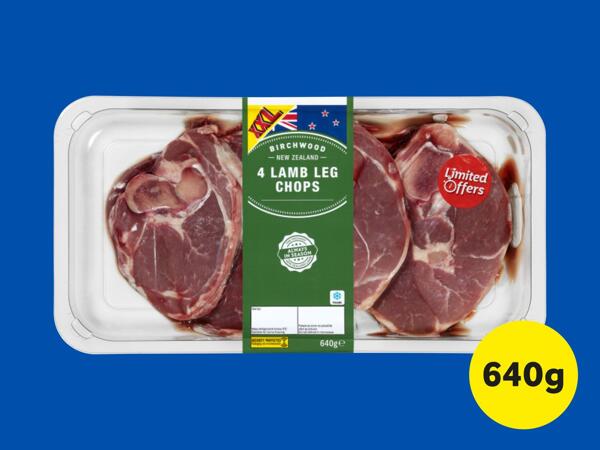Birchwood 4 Lamb Leg Chops