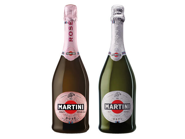 Martini Asti oder Sekt Rosé