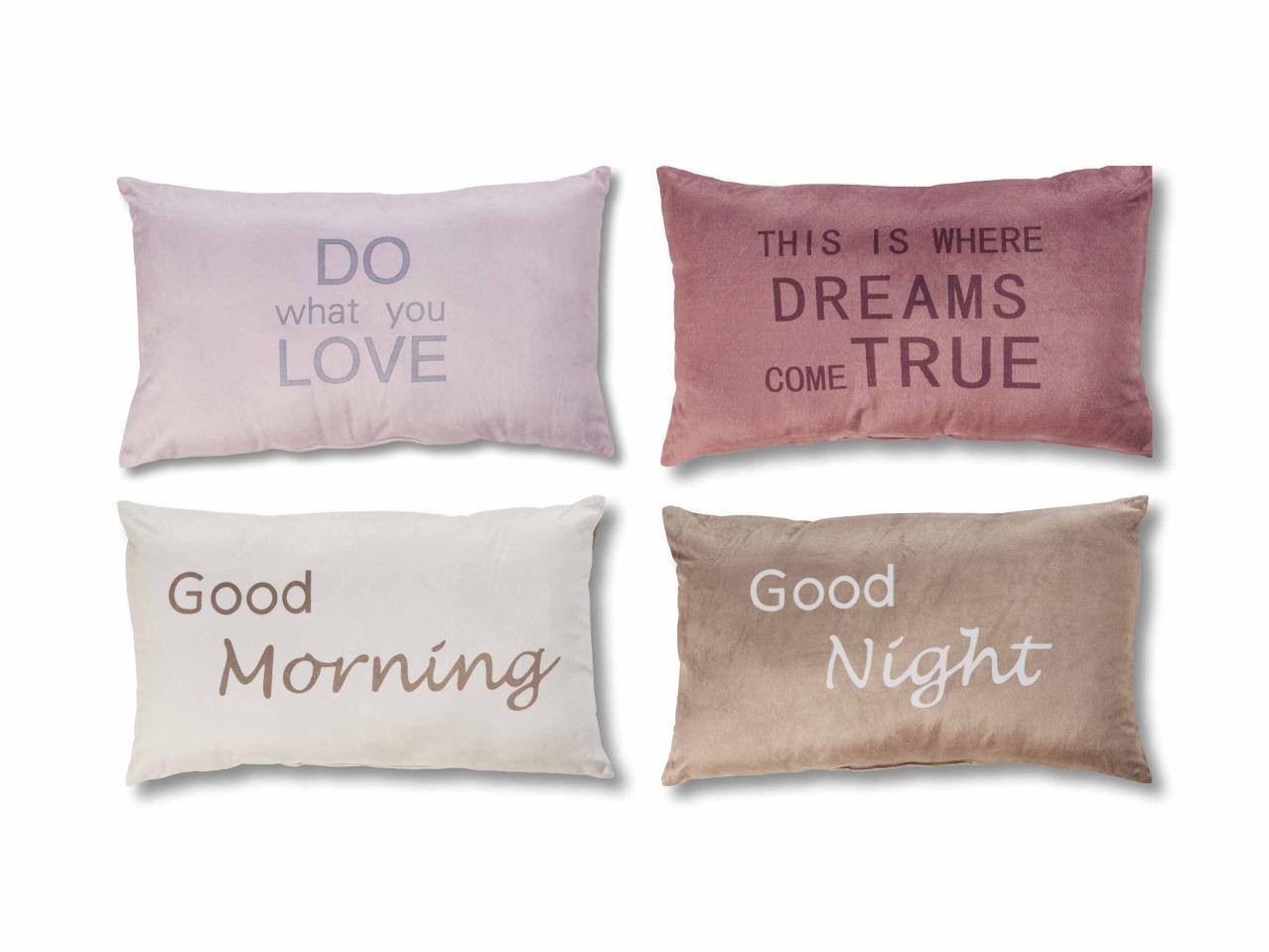 Coussin décoratif double face