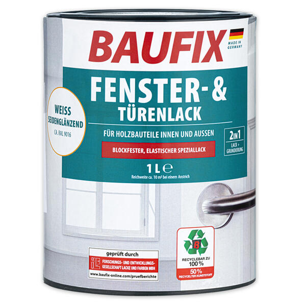 Fenster- & Türen-Lack 2in1