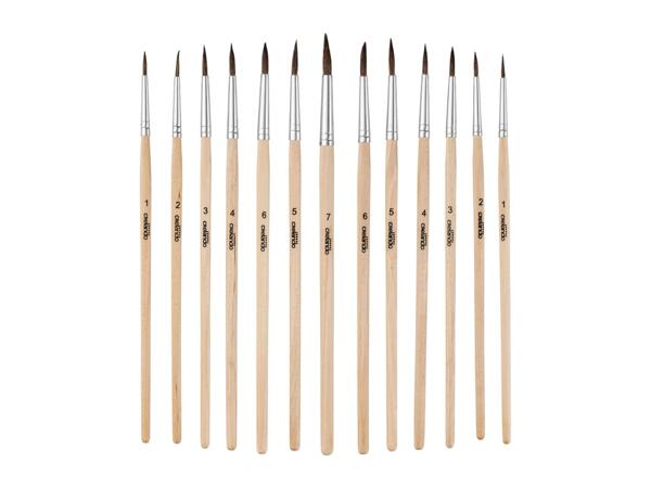 Crelando Fine Hair Paintbrush Set