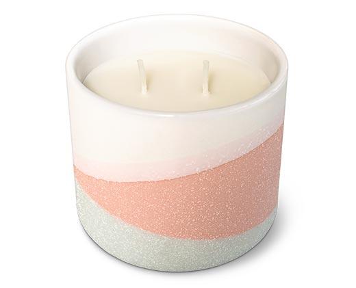 Huntington Home 
 Layered Stone Candle