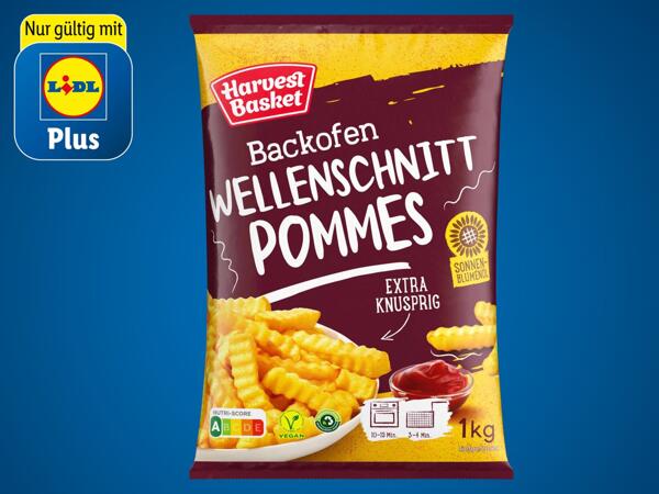 Wellenschnitt Pommes