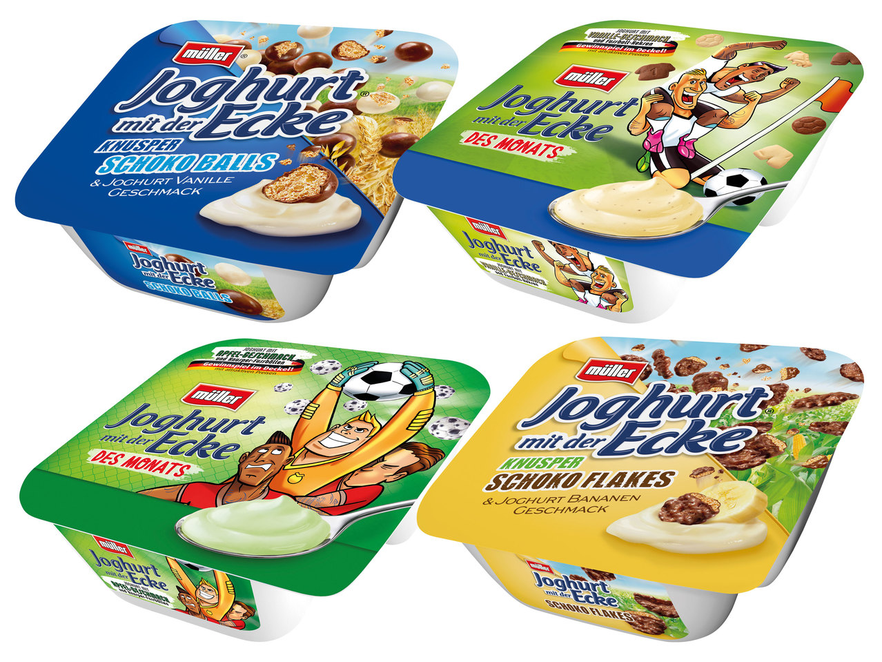 MÜLLER Joghurt mit der Ecke