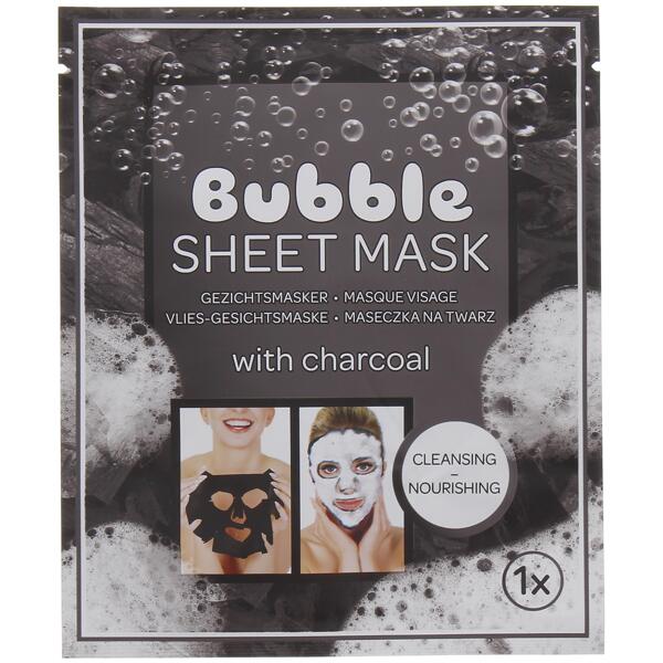 Masque à bulles au charbon de bois