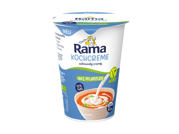 Pflanzliche Kochcreme