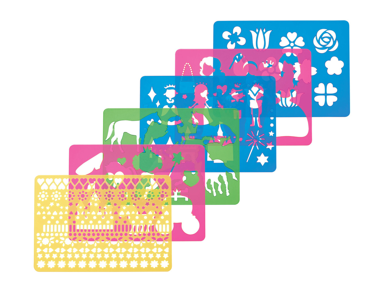 Stencil Set, 6 pieces