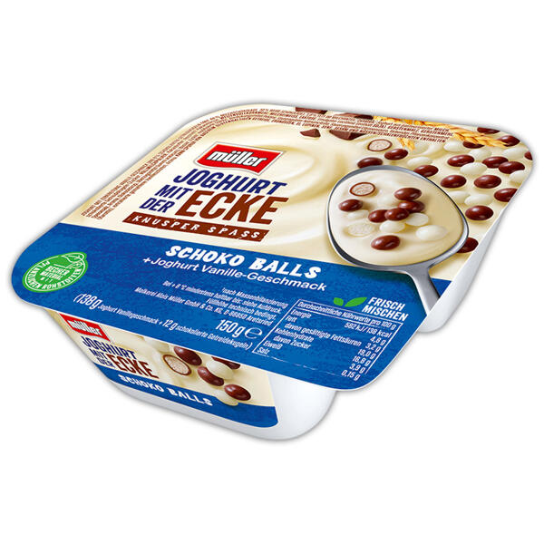 Joghurt mit der Ecke