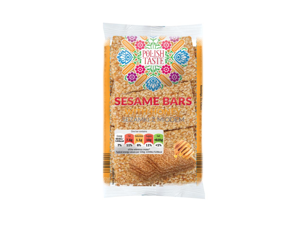 POLISH TASTE Sesame Bars