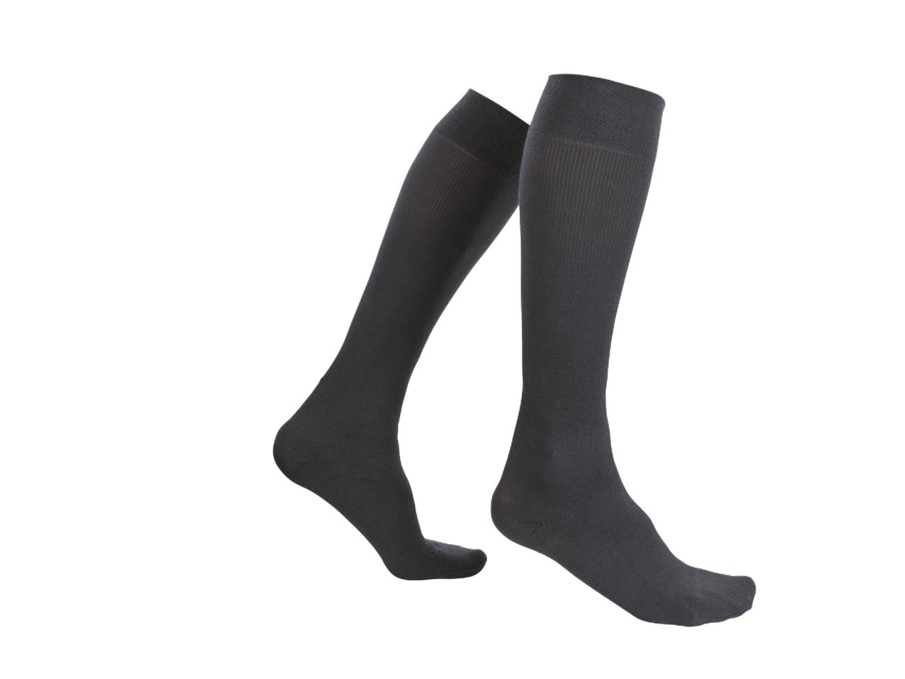 SENSIPLAST Mens Travel Knee-High Socks