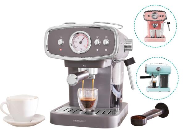 Espresso Machine - Blue/Pink/Anthracite