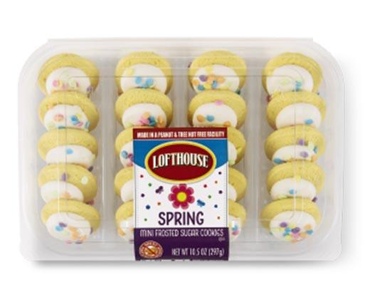 Lofthouse 
 Mini Spring Frosted Sugar Cookies