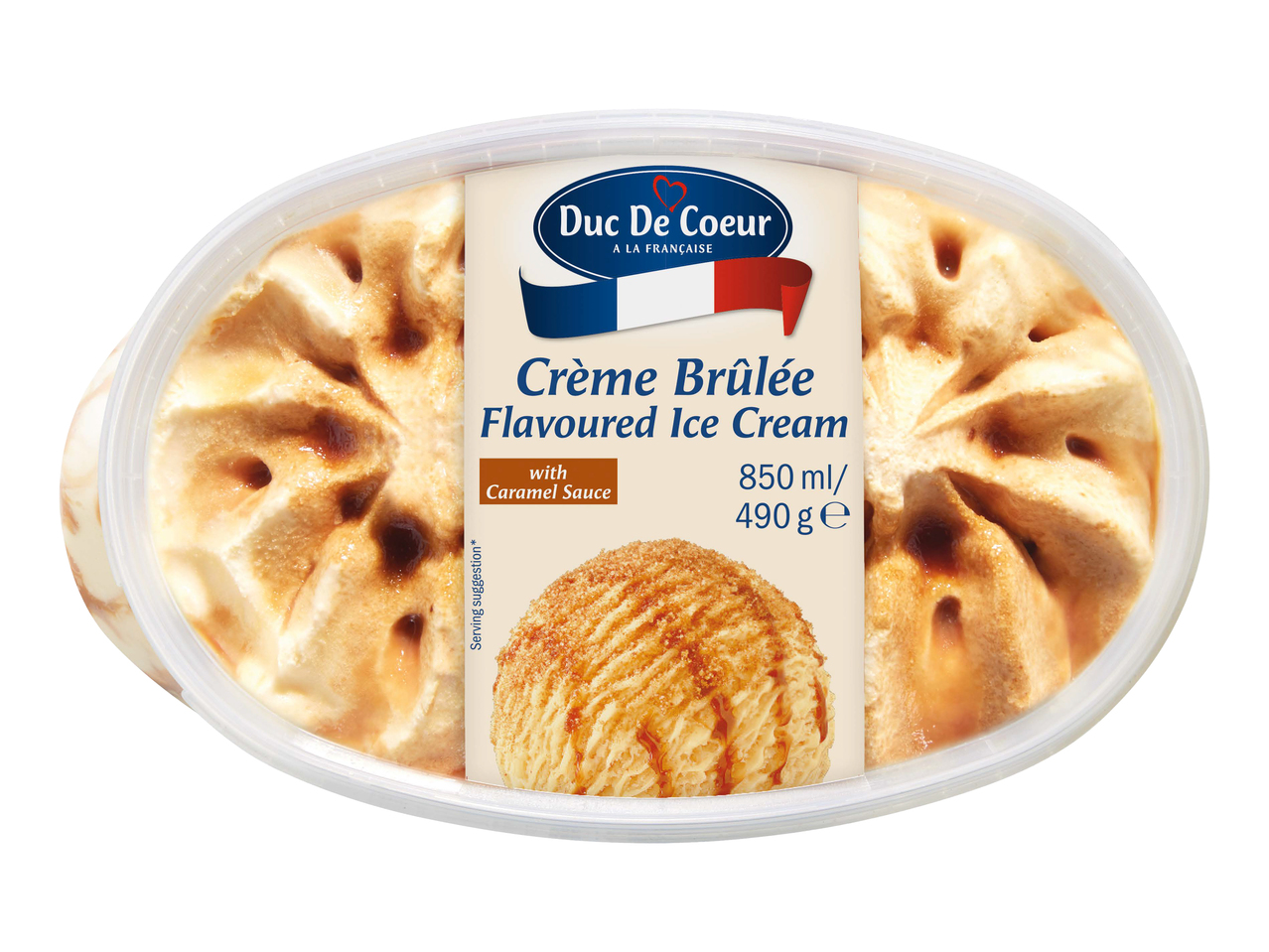Gelato alla crème brûlée