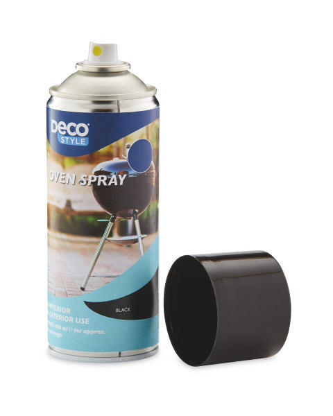 Deco Style Black Oven Spray
