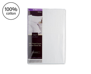 400 Thread Count Sateen Duvet Set